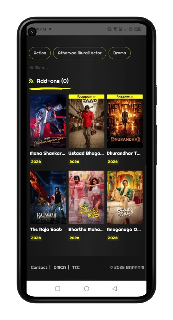 Bappam Movies For PC Download Watch Telegu Movies iBomma App Screenshot For Andriod 16 Bappammovies.net.webp