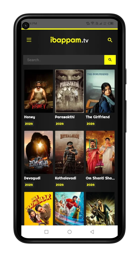 Bappam Movies For PC Download Watch Telegu Movies iBomma App Screenshot For Andriod 4 Bappammovies.net.webp