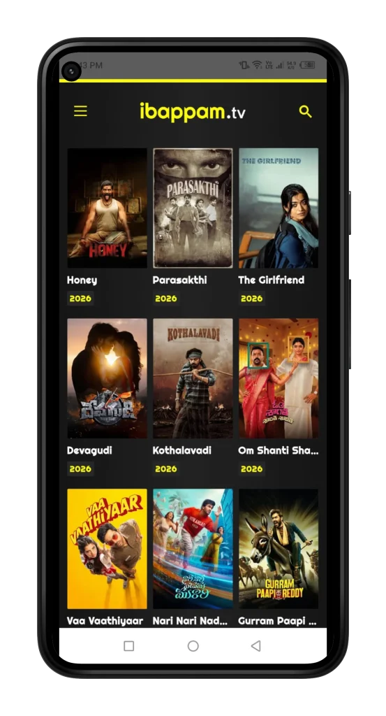 Bappam Movies For PC Download Watch Telegu Movies iBomma App Screenshot For Andriod 5 Bappammovies.net.webp